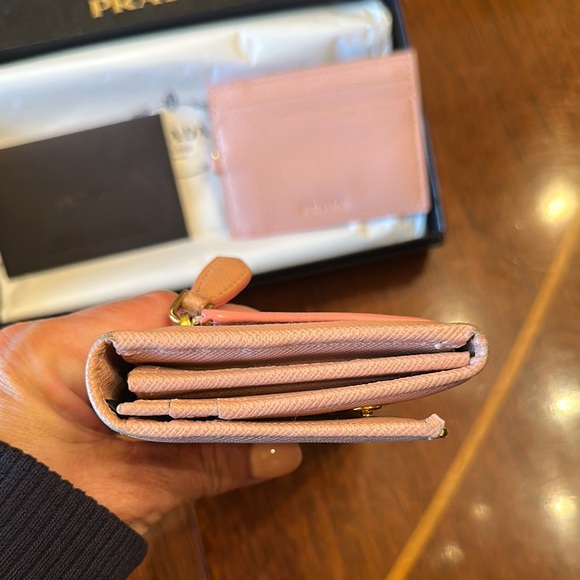 Prada Pink Wallet and Cardholder Set - Picture 6 of 6
